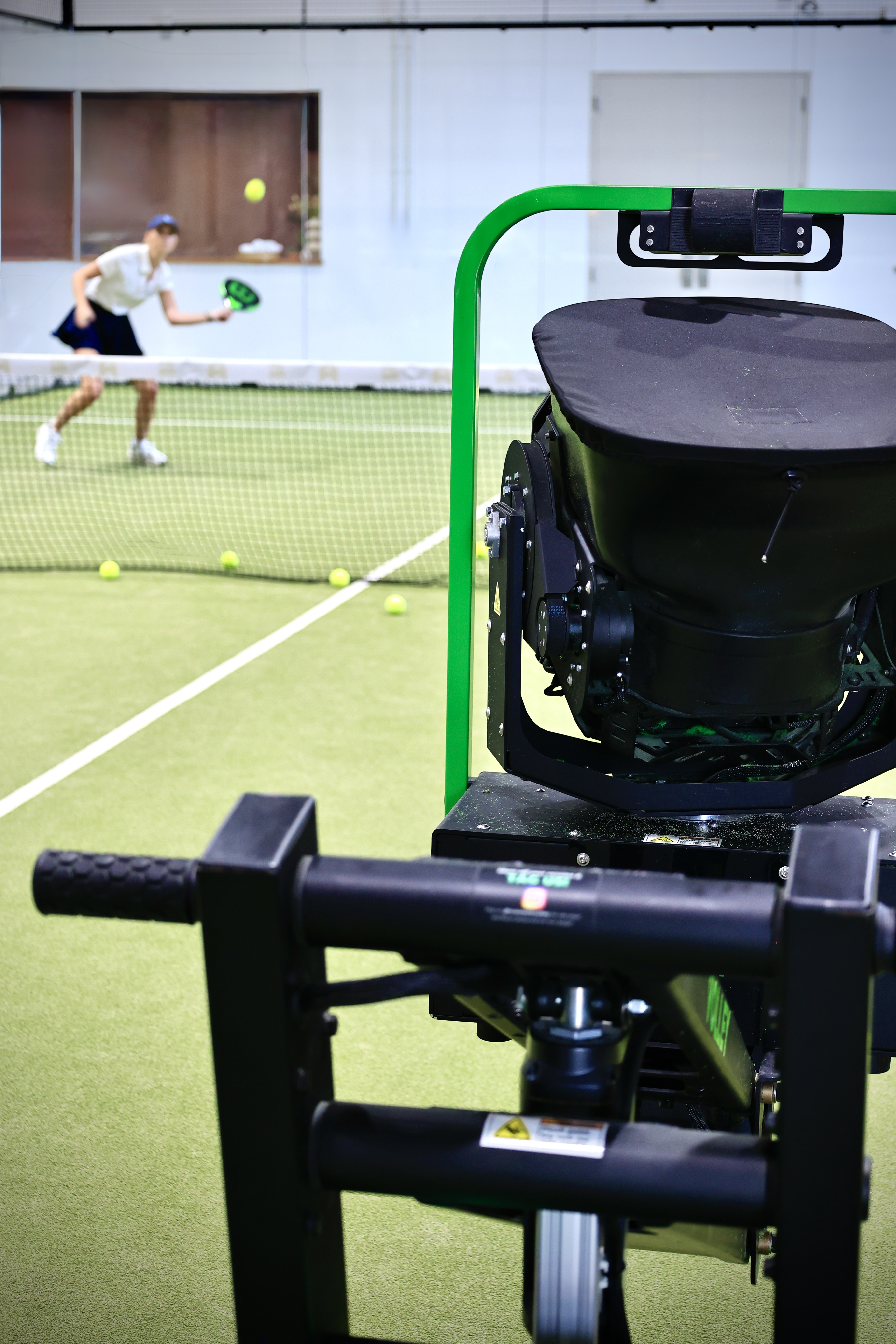 Padel Ball Machine & AI Player Assessments for Clubs | Volley