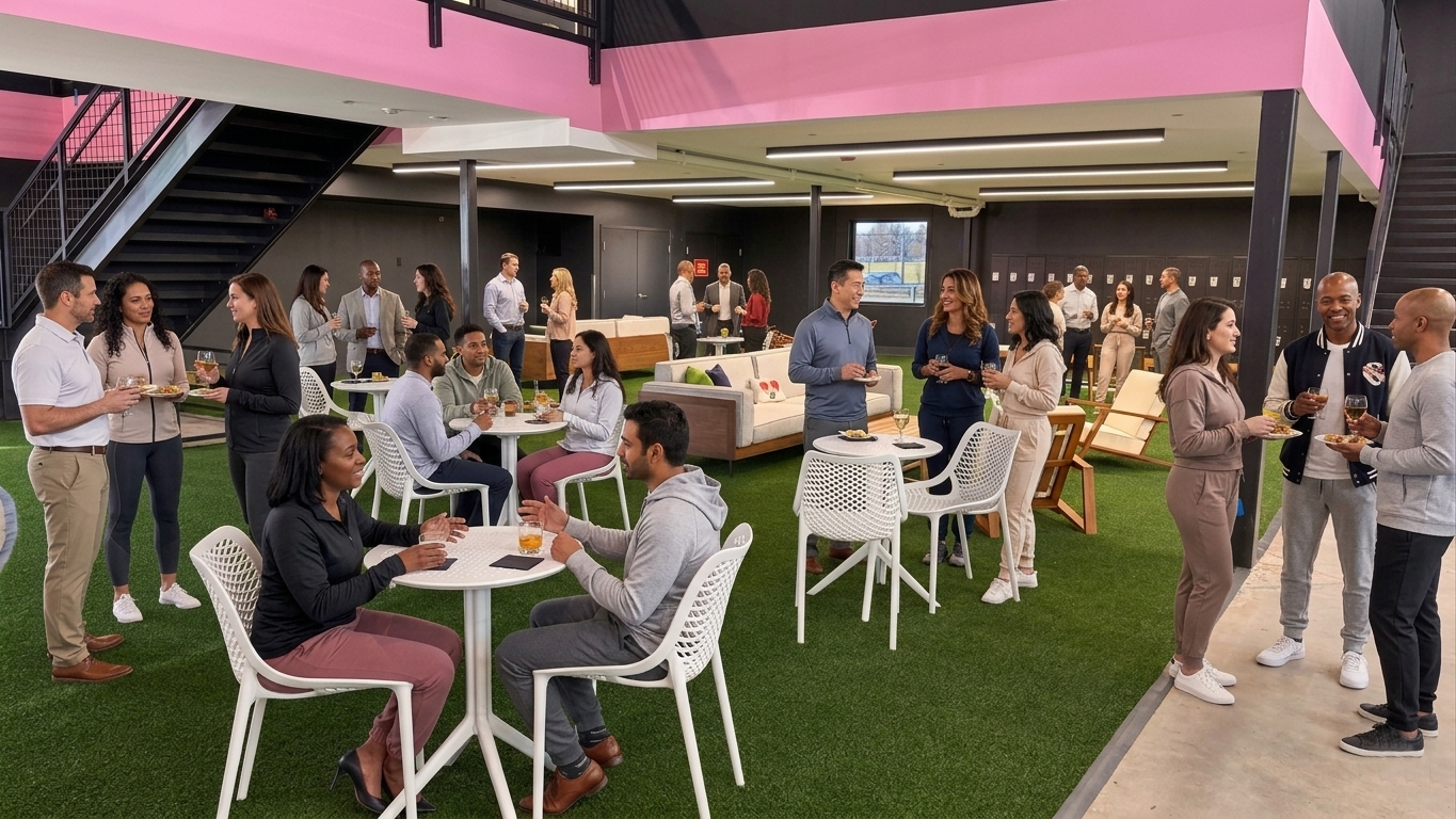 The Zero Zero Two lounge and social space